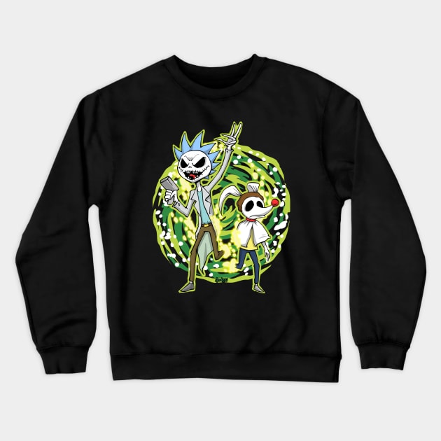 Halloween Portal Crewneck Sweatshirt by Andriu